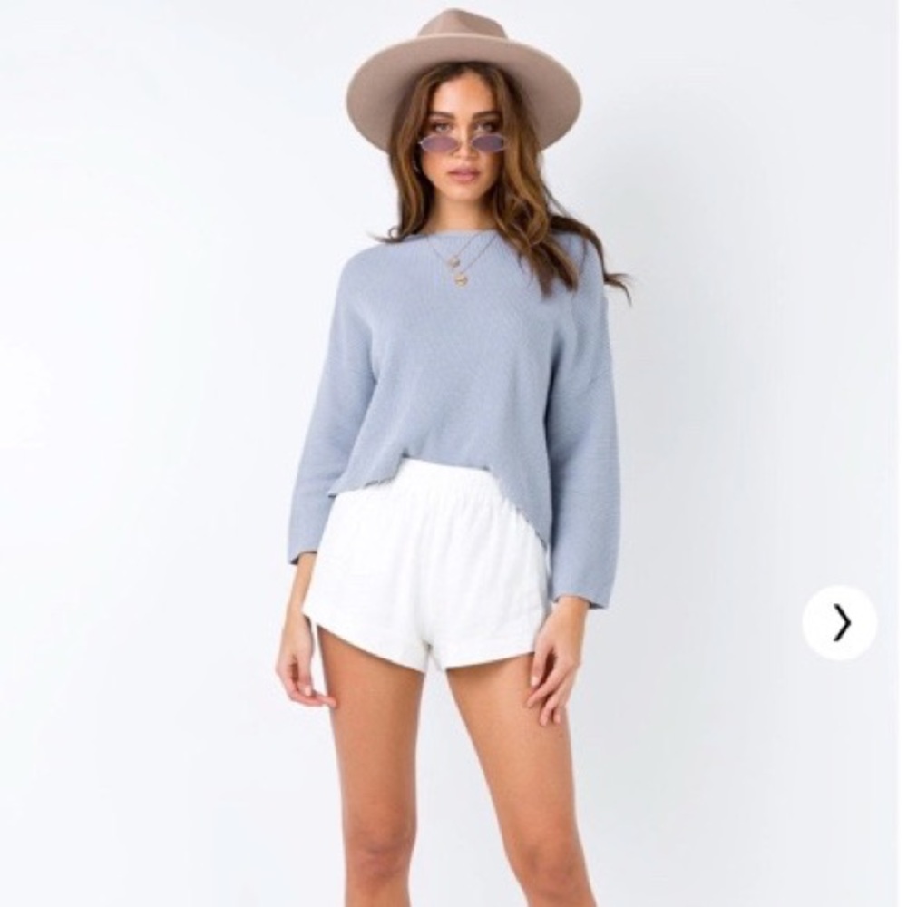 Princess Polly Laneway Long Sleeve Top Grey - M/L